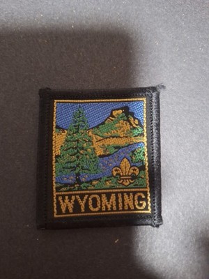 Pfadfinderabzeichen Australien NSW WYOMING alle glänzenden Farben gebunden