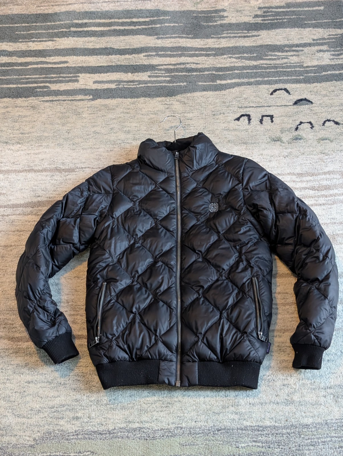 Patagonia Women’s Prow Bomber Jacket Size X-Small Black Full Zip Outdoor