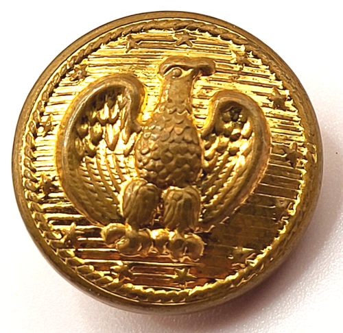 US Navy Uniform Button 13 Stars Left Facing Turret no Makers Mark | eBay