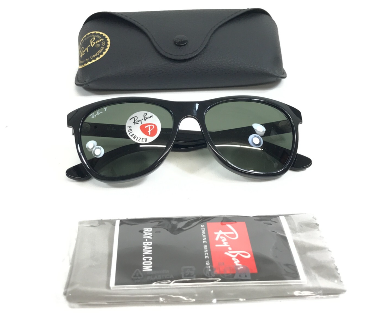 Ray-Ban Black Sunglasses with Case (polarized)Unisex Ray-Ban Classic Men main image 4