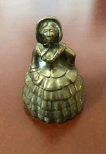 VTG Brass Lady Southern Belle Victorian Full Skirt Bell (made in England)