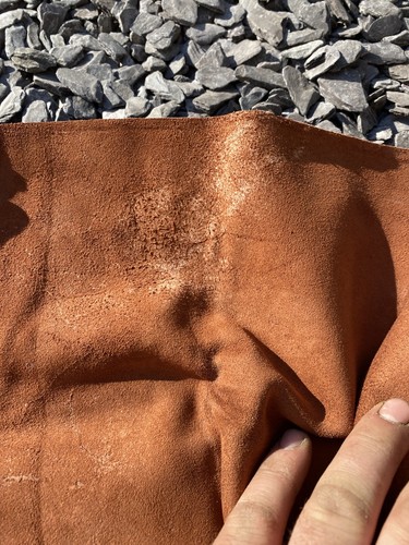 Steersotuff Brown BIB APRON Suede Welding - Size L 42’’ 107cm FULL SIZE ON PHOTO - Picture 11 of 12