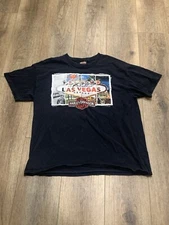 Harley Davidson 2016 Las Vegas Nevada Sign T Shirt Extra Large XL Motorcycle Tee