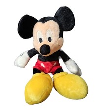 Mickey Mouse 11" Bean Bag Plush Walt Disney World Souvenir Toy Stuffed Animal