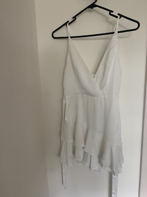 White playsuit Size Would suit Australia