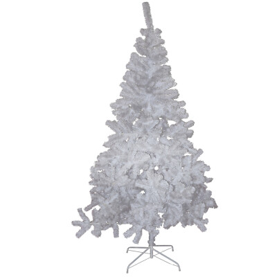 WEISS GEFÄRBTER WEIHNACHTSBAUM 150 CM MIT 300 SPITZEN COD. 7570