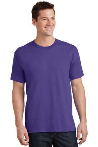 T-shirt morbida semplice Port & Company PC54 100% cotone 5,4 oz colori solidi S-6XL - Foto 24 di 33