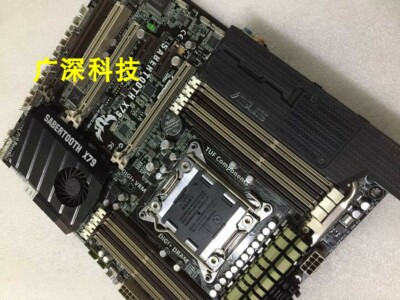 1PC Asus SABERTOOTH X79 LGA2011 DDR3 Intel X79 SATA 6Gb/s ATX