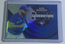Alek Manoah 2022 Topps Series 2 Generation Now #GN-54 Toronto Blue Jays