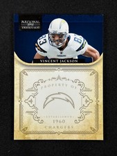 2011 National Treasures Base Short Print SP #126 Vincent Jackson /99 SD Chargers