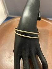 Cuff Bracelet Statement Piece Boho Dangle Bangle Layer Clasp