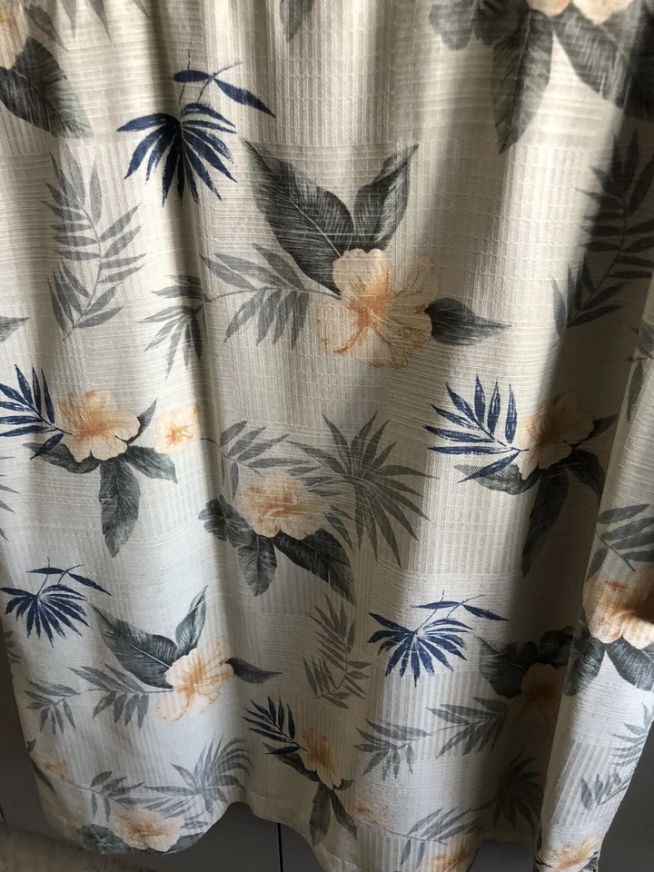 Camisa Half Moon Bay XL XXL Hombre SEDA BEIGE FLORAL 50x31 Foto 3 de 4