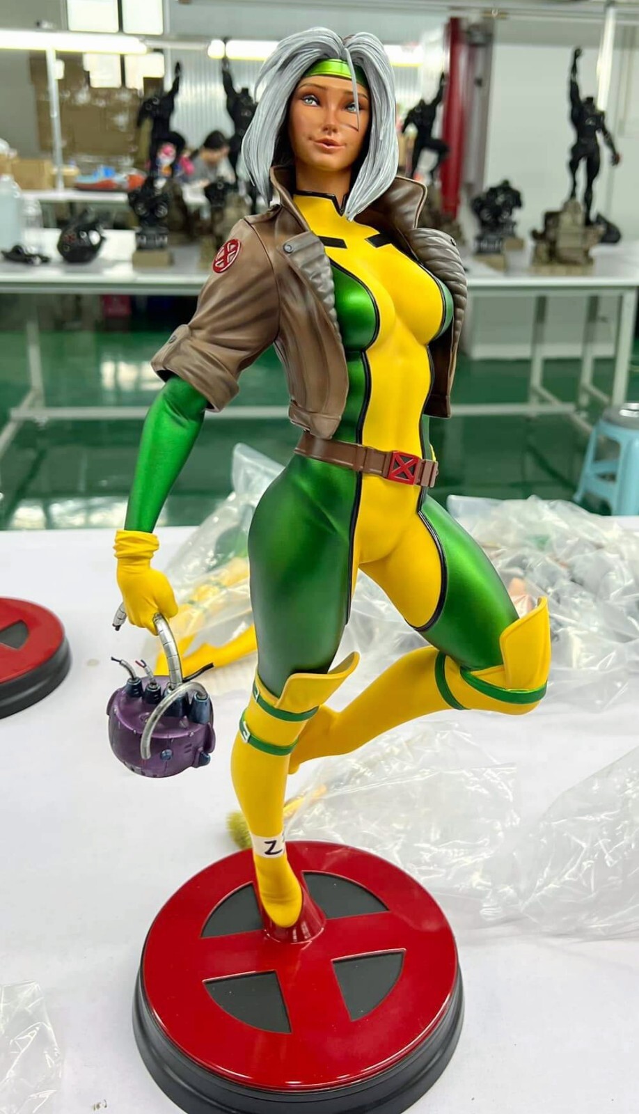 Custom Marvel 1/4 X-Men WolfPax Rogue Figure Statue! Jim Lee Style ...