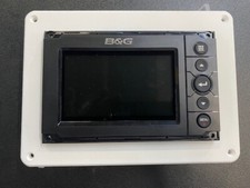 G B H5000 INSTRUMENT panel White Backing Plate coverS larger hole NO INSTRUMENT