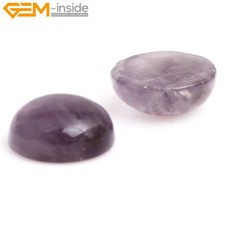 Amethyst CAB Cabochon Natural Stone Loose Beads Jewelry Ring Pendant Making UK
