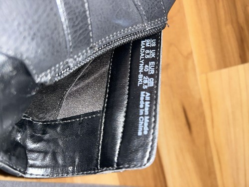 🔥Size 9🔥Naturalizer Women Madalynn Buckle Water Repellent Ankle Boot, Black - Picture 4 of 8