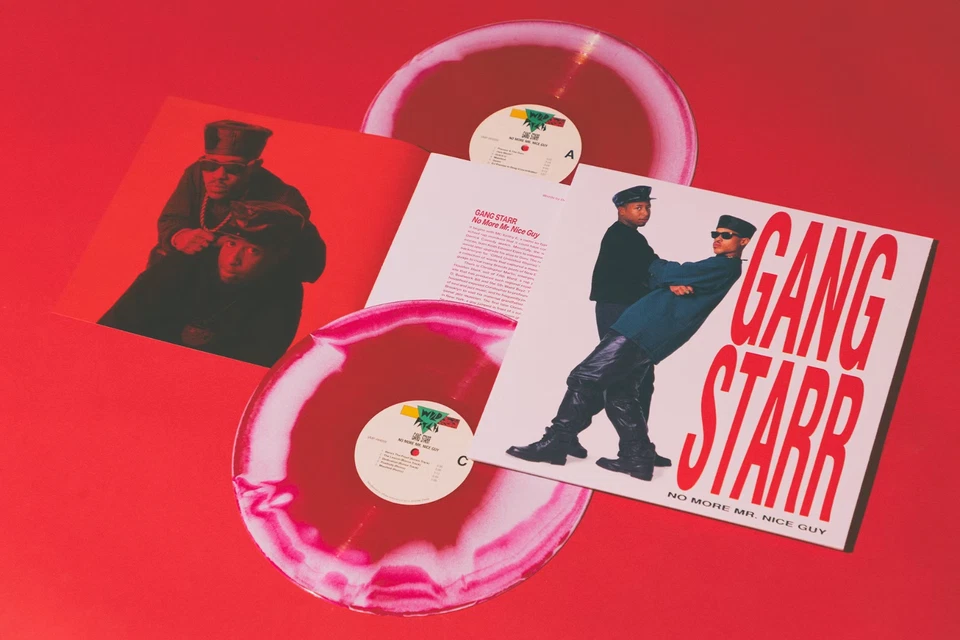 GANG STARR NO MORE MR. NICE GUY VINYL NEW! LIMITED RED WHITE LP! POSITIVITY - Image 4 of 4