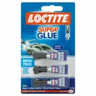 Loctite Mini Trio Super Glue 3 x 1g Super Strong Instant Strength