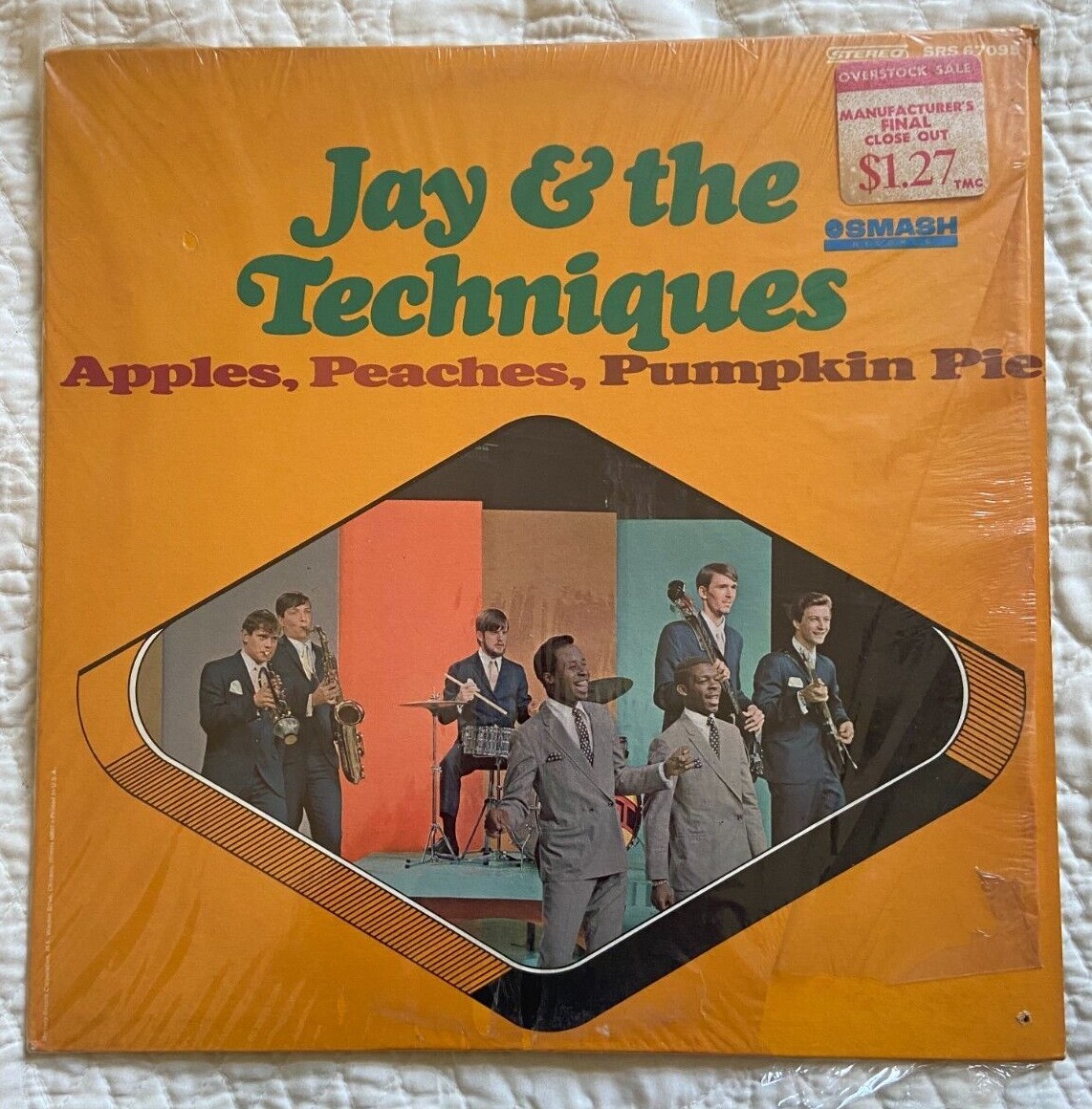 JAY & THE TECHNIQUES Apples, Peaches, Pumpkin Pie SMASH 67095 Stereo