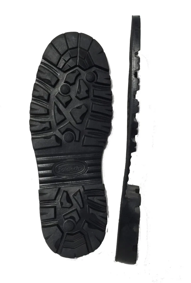 全新 SoleTech 1275 Lug Full Replacement Sole 鞋匠维修远足 军用 尺寸 10 — 第 2/3 张图片