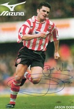 JASON DODD  AUTOGRAPH, SOUTHAMPTON FC, FOOTBALL