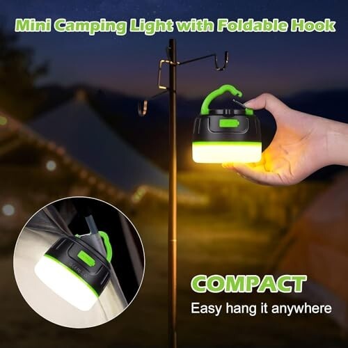 lanktoo Rechargeable Camping Lantern with Remote Control & Power Bank - Camping - Picture 7 of 7