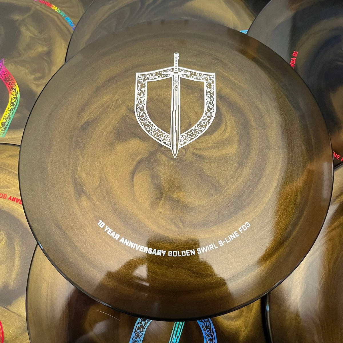 Discmania 10th Anniversary Special Edition Golden Swirl S