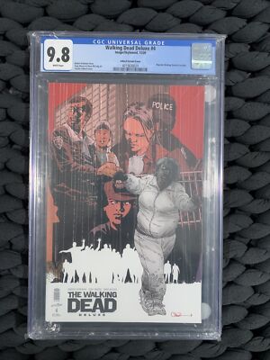Walking Dead Deluxe #4 CGC 9.8 NM/MT Charlie Adlard Variant Cover (Image, '20)