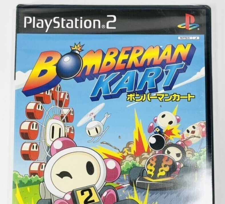 Bomberman Kart Game PlayStation 2 Import Japan JP PS2