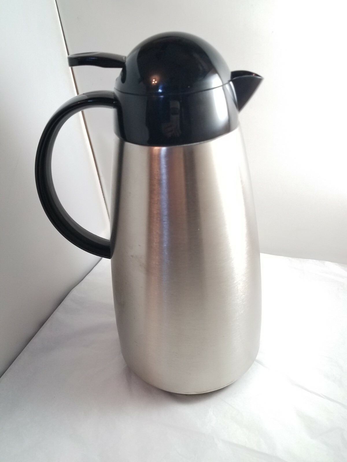 Gevalia Coffee Server Thermos Insulated Carafe Pitcher Stainless Steel