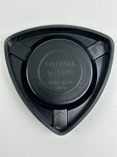 Set Of 4 Poker Art Deco Daka-Ware Triangle De Luxe Ashtrays Harry Davies Co USA - Picture 8 of 14