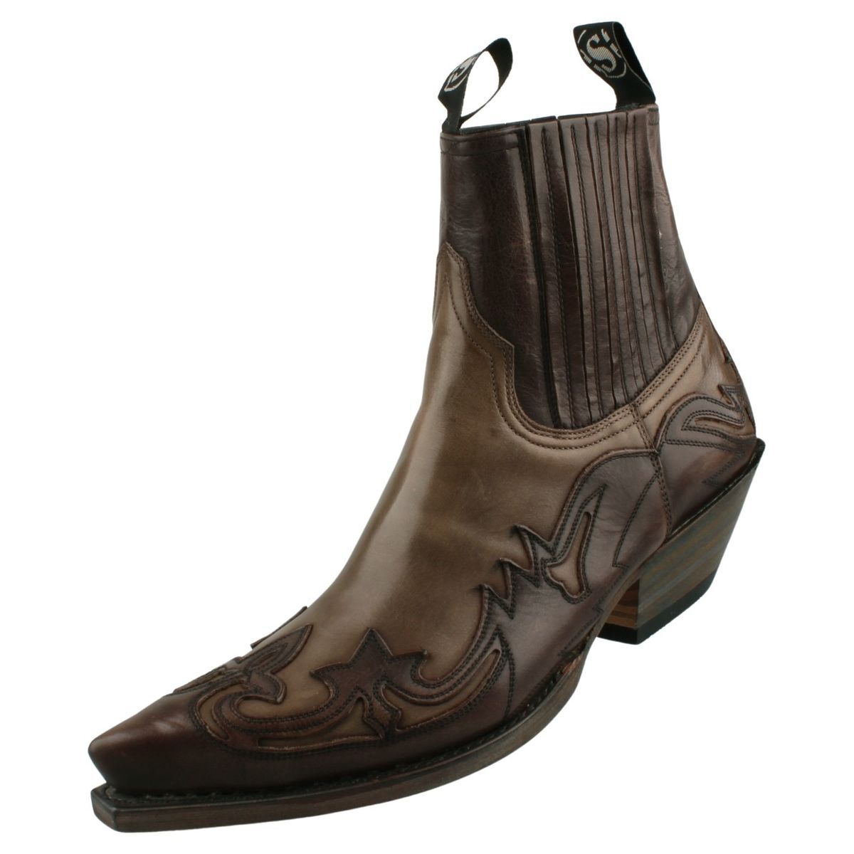 Sendra Boots Herren Western-Stiefel Stiefelette 4660-Olimpia