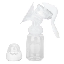 Manual Breast Pump Heat Resistant Portable Breastfeeding Pump 