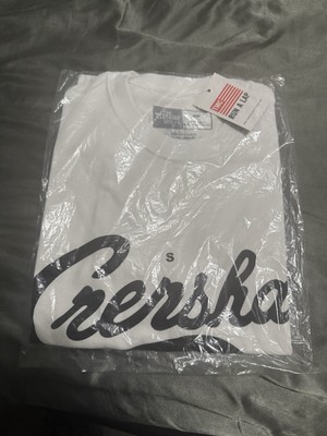 NEW!! The Marathon Clothing CRENSHAW Short Sleeve Tee White/Black Size S