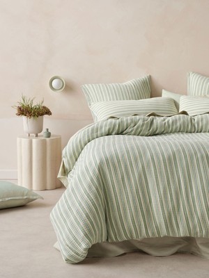 Linen House Majorca Leaf  Quilt Cover Set. Seller: Samarias Manchester