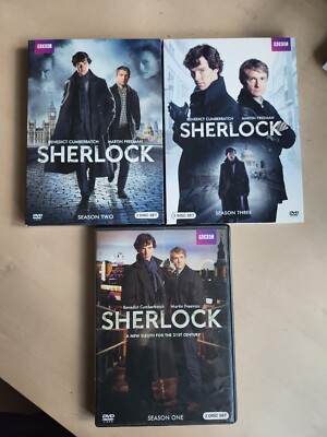 Sherlock Season 1-3 DVD