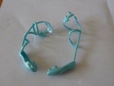 CHAUSSURES POUR POUPEE BARBIE MATTEL BALLERINE BLEU