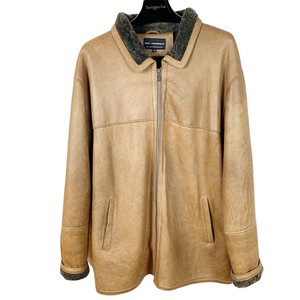 jaqueta de pele de carneiro masculina