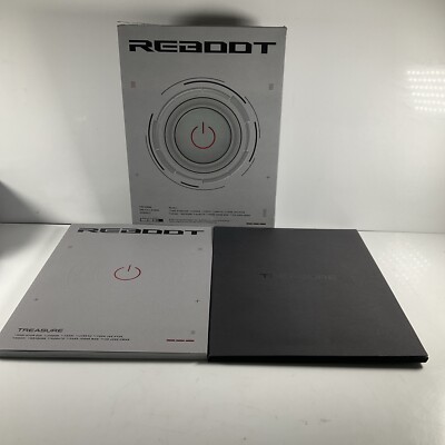 Treasure Reboot: 2nd Full Album CD & Photobook K Pop - Preowned