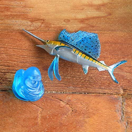 AF-212 Segelfisch Mini Modell Spielzeug Figur Fisch japanischer Favorit - Bild 5 von 7