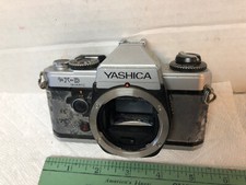Vintage Yashica 35mm Camera FX-D Quartz Body Only Made in Japan Same Contax 139