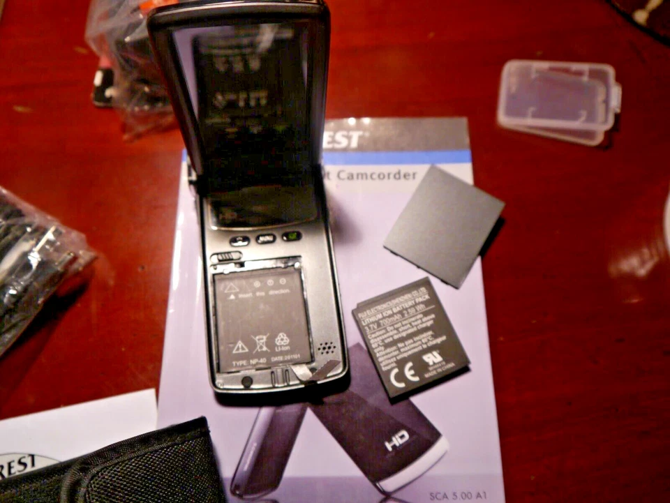 -SilverCrest Digital HD Pocket Camcorder 1080p touchscreen LCD Memory card HDMI- - Image 4 of 4