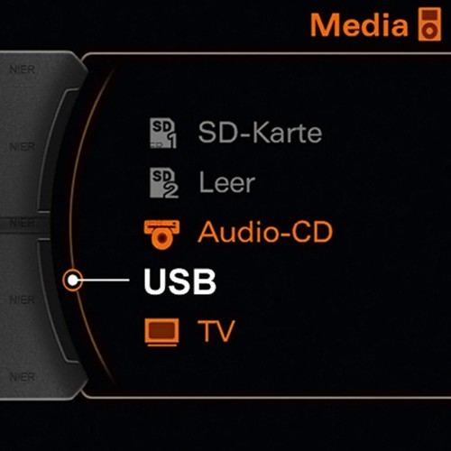 AMI MMI USB Adapter Kabel für VW Seat Skoda Audi A3 A4 S4 A5 A6 S6 A8 S8 Q3 Q5 - Bild 4 von 5