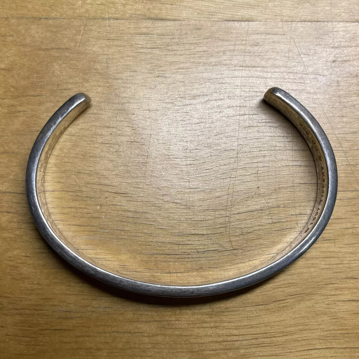 1997 Tiffany & Co 925 T & CO 1837 Sterling Silver Cuff 1997 Tiffany & Co 925 T & CO 1837 Sterling Silver Cuff