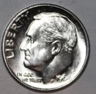 1964-P Silver Roosevelt Dime - BU - #1519E - FREE SHIPPING