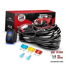 10014W LED Light Bar Wiring Harness Kit 14AWG 14AWG Wiring Harness -1 Lead