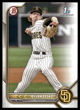 2022 Bowman Draft #BD-27 Dylan Lesko