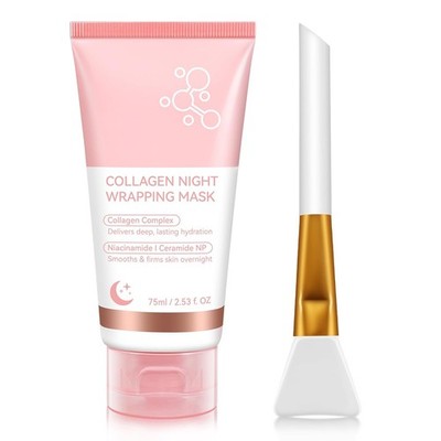 Collagen Night Wrapping Mask 75ml, Bio Collagen Face Mask | Anti-Aging