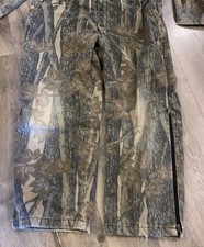 Camouflage One-Piece Camo Realtree Jumpsuit Coveralls Men's XL I27.5 W