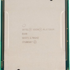 Intel SR37J Xeon PLATINUM 8168 2.7GHz 24-Core Processor
